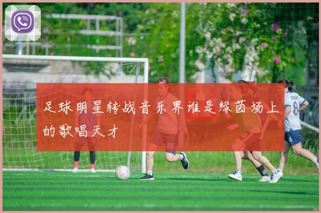 足球明星转战音乐界谁是绿茵场上的歌唱天才