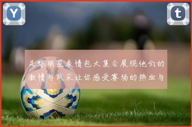 足球明星表情包大集合展现他们的激情与风采让你感受赛场的热血与欢乐